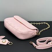 Colestore Louis Vuitton Ivy Monogram Empreinte Pink 23.5x12x4.3cm - 4