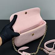 Colestore Louis Vuitton Ivy Monogram Empreinte Pink 23.5x12x4.3cm - 3