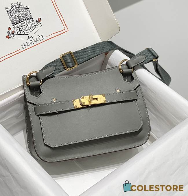 Colestore Hermes Bolso Jypsière mini Muted Gray 23x17x5cm - 1
