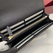 Colestore Gucci Softbit Continental Wallet in Black Leather 19x10x3.5cm - 3