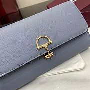 Colestore Gucci Softbit Continental Wallet in Blue Leather 19x10x3.5cm - 2