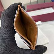 Colestore Gucci Calfskin Matelasse GG Marmont Card Holder Tan 10x7cm - 3