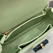 Colestore Gucci Bamboo Diva Light Green Medium Bag 26.6x13x8 cm - 2