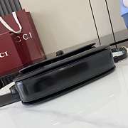 Colestore Gucci Bamboo Diva Black Medium Bag 26.6x13x8 cm - 6
