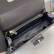 Colestore Gucci Bamboo Diva Black Medium Bag 26.6x13x8 cm - 2