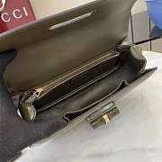 Colestore Gucci Bamboo Diva Green Medium Bag 26.6x13x8 cm - 3