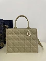 Colestore Dior Lady D-Lite Bag Matcha size 36cm - 1