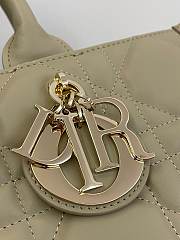 Colestore Dior Lady D-Lite Bag Matcha size 36cm - 2