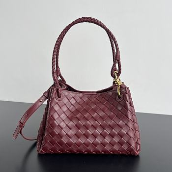 Colestore Bottega Veneta Medium Parachute in Cinnabar 29.5 x 18.5 x 17.5cm