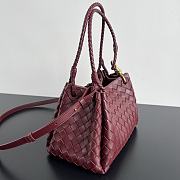 Colestore Bottega Veneta Medium Parachute in Cinnabar 29.5 x 18.5 x 17.5cm - 6