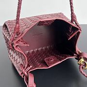 Colestore Bottega Veneta Medium Parachute in Cinnabar 29.5 x 18.5 x 17.5cm - 4
