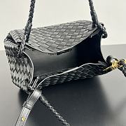 Colestore Bottega Veneta Medium Parachute in Black 29.5 x 18.5 x 17.5cm - 4
