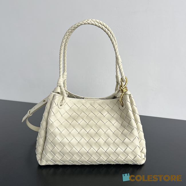 Colestore Bottega Veneta Medium Parachute in Sea Salt 29.5 x 18.5 x 17.5cm - 1