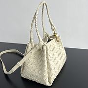 Colestore Bottega Veneta Medium Parachute in Sea Salt 29.5 x 18.5 x 17.5cm - 6