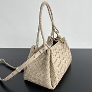 Colestore Bottega Veneta Medium Parachute in Ecru 29.5 x 18.5 x 17.5cm - 6