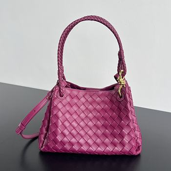 Colestore Bottega Veneta Medium Parachute in Lavender pink 29.5 x 18.5 x 17.5cm