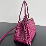Colestore Bottega Veneta Medium Parachute in Lavender pink 29.5 x 18.5 x 17.5cm - 6