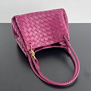 Colestore Bottega Veneta Medium Parachute in Lavender pink 29.5 x 18.5 x 17.5cm - 4