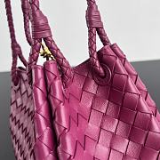 Colestore Bottega Veneta Medium Parachute in Lavender pink 29.5 x 18.5 x 17.5cm - 3