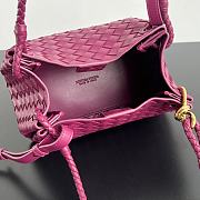 Colestore Bottega Veneta Medium Parachute in Lavender pink 29.5 x 18.5 x 17.5cm - 2