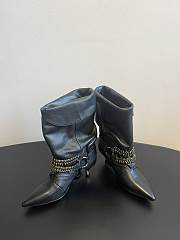 Colestore Isabel Marant Edrik Leather Boots Black  - 2