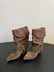 Colestore Isabel Marant Edrik Leather Boots Brown - 6