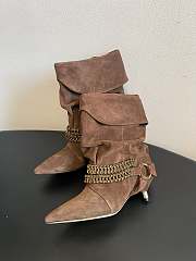 Colestore Isabel Marant Edrik Leather Boots Brown - 5