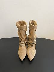 Colestore Isabel Marant Edrik Leather Boots Camel suede - 1