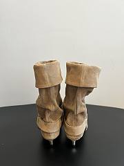 Colestore Isabel Marant Edrik Leather Boots Camel suede - 5
