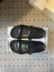 Colestore The Row Ginza Leather Sandals Black - 2