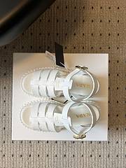 Colestore Prada White Fisherman Sandal - 2