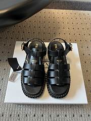 Colestore Prada Black Fisherman Sandal - 1