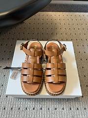 Colestore Prada Tan Fisherman Sandal - 1