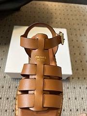 Colestore Prada Tan Fisherman Sandal - 6