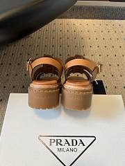 Colestore Prada Tan Fisherman Sandal - 5