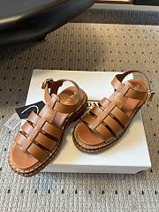 Colestore Prada Tan Fisherman Sandal - 3