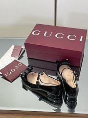 Colestore Gucci Ballet Flat with Bow Black Patent Leather - 2