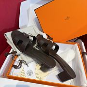 Colestore Hermes Oasis Sandal Dark Chocolate Brown - 2