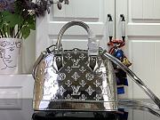 Colestore Louis Vuitton Monogram Miroir Alma BB Hand Bag Silver 17.5 x 11.5 x 23.5cm - 3