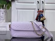 Colestore Louis Vuitton Ivy Wallet On Chain Monogram Empreinte Misty Purple 12 x 4.3 x 23.5cm - 1