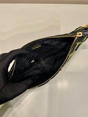 Colestore Prada Embroidered Fabric Mini-Bag Green Size 27x14x6.5cm - 5