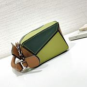 Colestore Loewe Calfskin Mini Puzzle Bag Kiwi 18x11x7.5cm - 5
