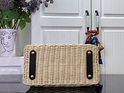 Colestore Louis Vuitton LV x TM Capucines BB Multicoloblack Rattan 27x18x9cm - 6