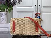 Colestore Louis Vuitton LV x TM Capucines BB Multicolored Rattan 27x18x9cm - 5