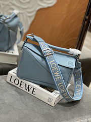 Colestore Loewe Puzzle Bag Light Blue 24x14x11cm - 5