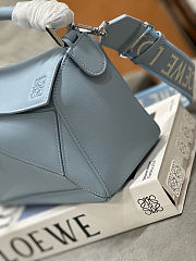 Colestore Loewe Puzzle Bag Light Blue 24x14x11cm - 3