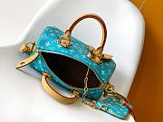 Colestore Louis Vuitton Speedy P9 Bandoulière 25 in Turquoise 25x15x15cm - 6