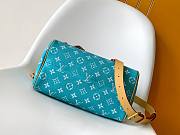 Colestore Louis Vuitton Speedy P9 Bandoulière 25 in Turquoise 25x15x15cm - 4