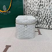 Colestore Goyard Goyardine Muse Vanity Case White 15x20x14cm - 5