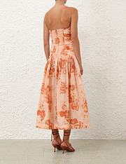 Colestore Zimmermann Cascadian Strapless Midi Dress - 5